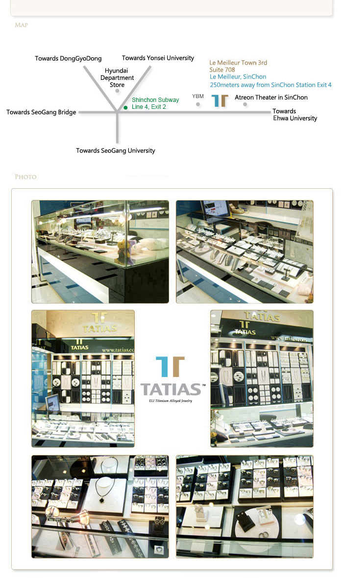 TATIAS Le Meilleur Store, SinChon Map and Photos