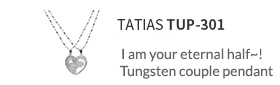 TATIAS Tungsten Pendant Necklace TUP-301