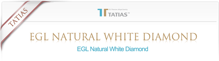EGL Natural White Diamond with TATIAS
