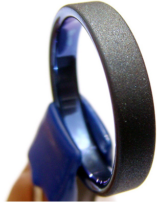TATIAS Color Anodizing Titanium Ring